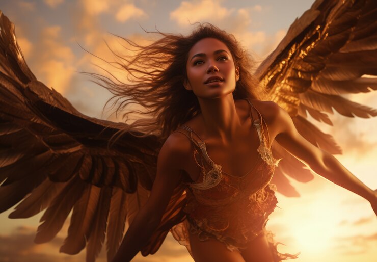 angle-woman-with-wings-flying