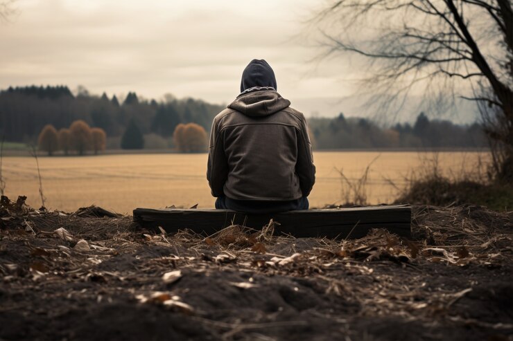 depressed-person-standing-by-lake