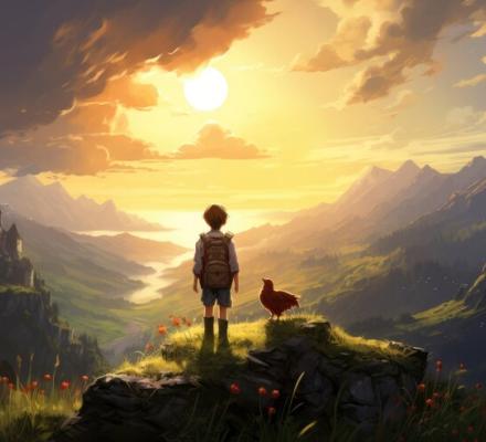 fantasy-style-scene-with-mountains