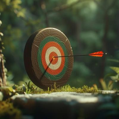 arrow-hitting-target