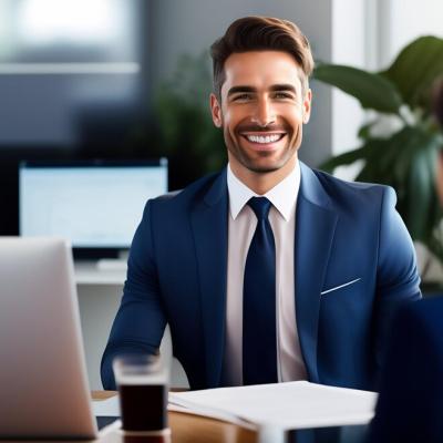 man-blue-suit-is-smiling